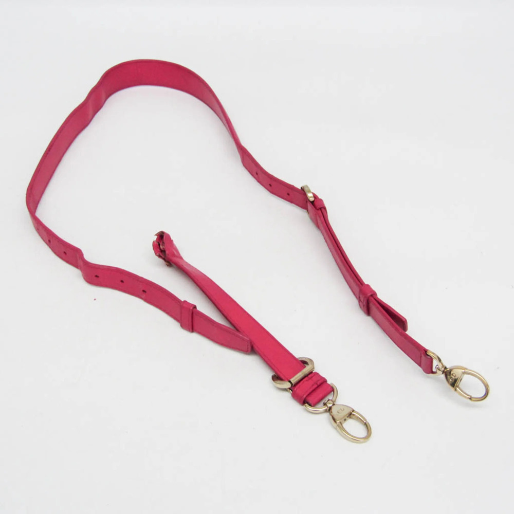 CHRISTIAN DIOR Pink Leather Shoulder Bag - Picture 16 of 16
